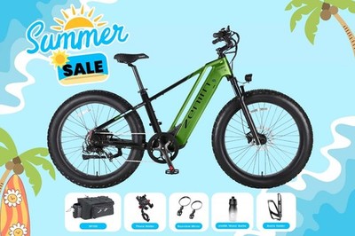 Cyrusher Zenith All-Terrain Elektrofahrrad 52V 15AH 26'' Fat Tire E-City E-bike
