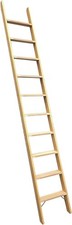 Hochbett Leiter, 11 Stufen, für senkrechte Höhe von 2,81 m