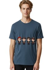 Pirate-Characters Mens Graphic Tee, 100 Cotton, Casual Summer Wear