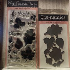 My Favorite Things Stamps and Dies- Fall Foliage Autum Leaves