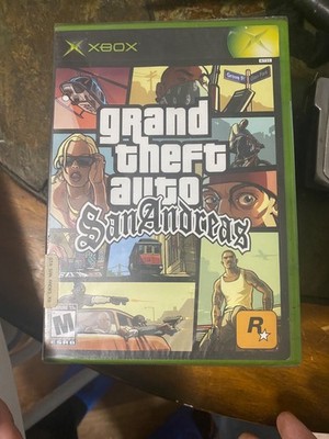grand theft auto san andreas original xbox sealed