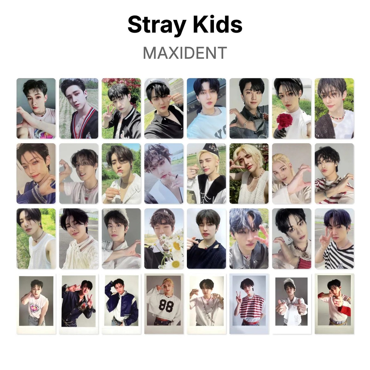 Stray Kids MAXIDENT Official Photocard KPOP Special Gift | eBay