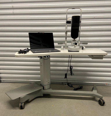 Haag-Streit Lenstar LS-900 Biometer w/ Height-Adjustable Table and NEW Laptop