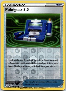 Pokegear 3.0 174/202 Reverse Holo Sword & Shield