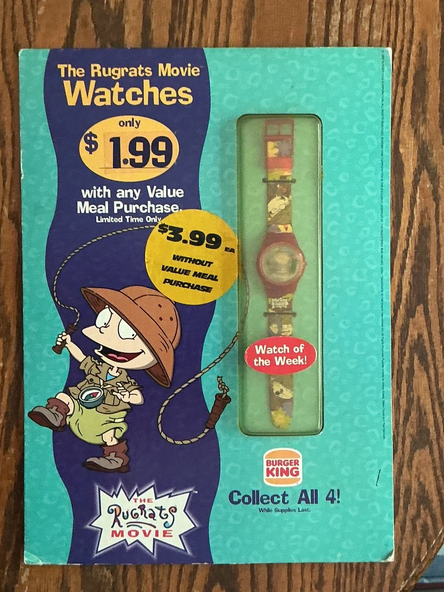 Burger King Watch In Fast Food Premiums for sale - eBay