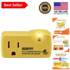 Smart ET-21 Thermostat Outlet with Indicator Light - Energy Saving Device