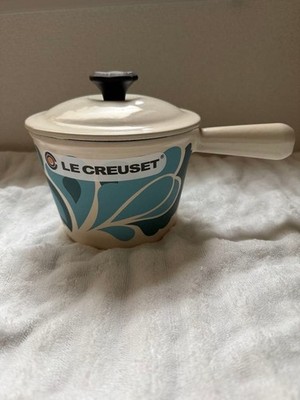 Le Creuset Windsor Pot 16cm Peacock blue rare Unused JP