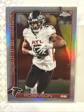 Bijan Robinson Topps Chrome 2025 Refractor #16