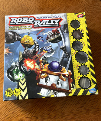 Robo Rally Avalon Hill 2016 Edition Used + Laminated Player Boards