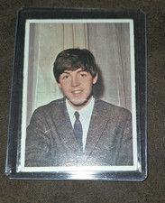 Beatles Original Color Card #2 Paul McCartney Trading Card Printed in Canada