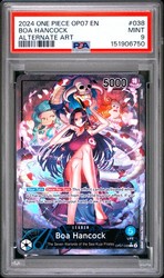 One Piece TCG Boa Hancock - OP07-038 - Alternate Art Leader - 500 Years in the Future