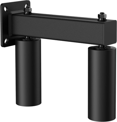 Adjustable Slide Gate Guide Roller, 6'' Dual Hard Nylon Guider,Heavy Duty Sliding