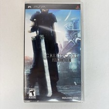 Crisis Core Final Fantasy VII PSP Case Artwork Manual ONLY NO GAME DISC 2008 1B