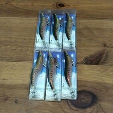 Shimano Eging Squid Fishing Lures Set of 6 Multi-Color Hard Baits