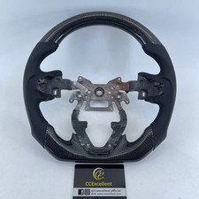 For Acura MDX 2007-2013 glossy carbon fiber steering wheel /no trim and buttons