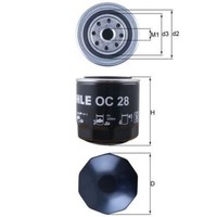 ÖLfilter Mahle OC 28 FüR VW Porsche Uaz 412 Variant 914 Transporter T2 411,412