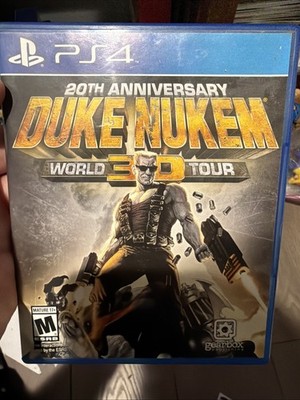 Duke Nukem 3D 20th Anniversary World Tour (PlayStation 4, 2016) PS4 Complete CIB