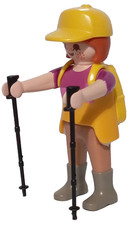 PLAYMOBIL FIGUR WANDERER CAMPER BERGSTEIGER BERGSTEIGER BERGSTEIGER PFAD FRAU