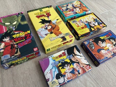 Dragon Ball Z Famicom & Super Famicom Cartridge Game Lot - Nintendo, Bandai