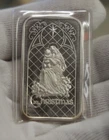 1978 1 oz. .999 Silver Art Bar Christmas Madison Mint