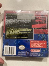 Golf (Nintendo Virtual Boy) MINT Brand New and Factory Sealed EXCELLENT