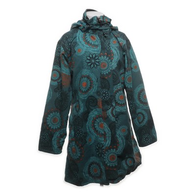 Filosophie, Parka, Damen, Größe: XL, Grün/Mehrfarbig, Baumwolle, Medaillon #boj