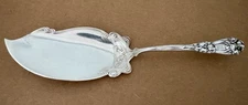 GORGEOUS DURGIN IRIS STERLING 10 5/8" FISH SLICE EXCELLENT ORIGINAL CONDITION