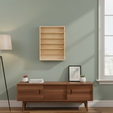 6-Tier For Hot Wheels Diecast 1/64 Wooden Display Unit Shelf Toy Storage US SHIP