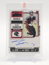 BIJAN ROBINSON 2023 CONTENDERS ROOKIE TICKET VARIATION AUTO #103 FALCONS Q6846