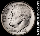 1961 Roosevelt Dime- Silver- Choice Gem Brilliant Uncirculated Luster #J1647