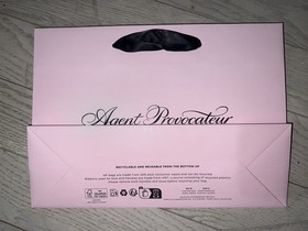 Agent Provocateur Pink Paper box Or Paper Bag Gift wrapping authentic packaging