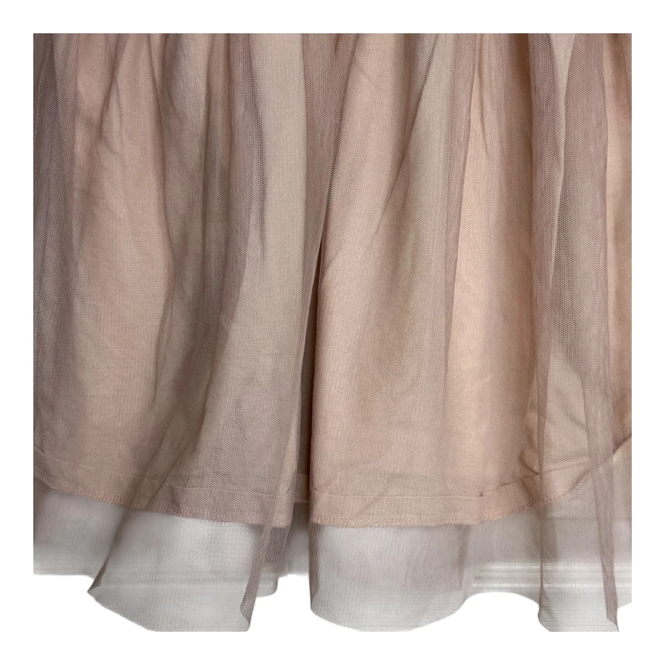 Zara Baby Girl's Dress 3-4 Years Velvet Tulle Long Sleeve Party Occasion - Image 4 of 4