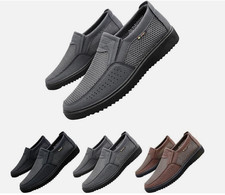  2026 MENS MEMORY FOAM SLIPPERS INDOOR SLIP ON MOCCAS DAILY DRIVING WALKING SHOE
