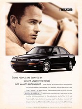 Mazda Millenia S Miller-cycle V6 Engine 1997 Vintage Magazine Print Ad