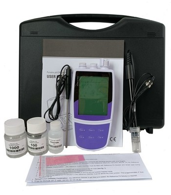 Chloride Ion Meter Analyzer with Standard Liquid 2-5 Point Calibrating