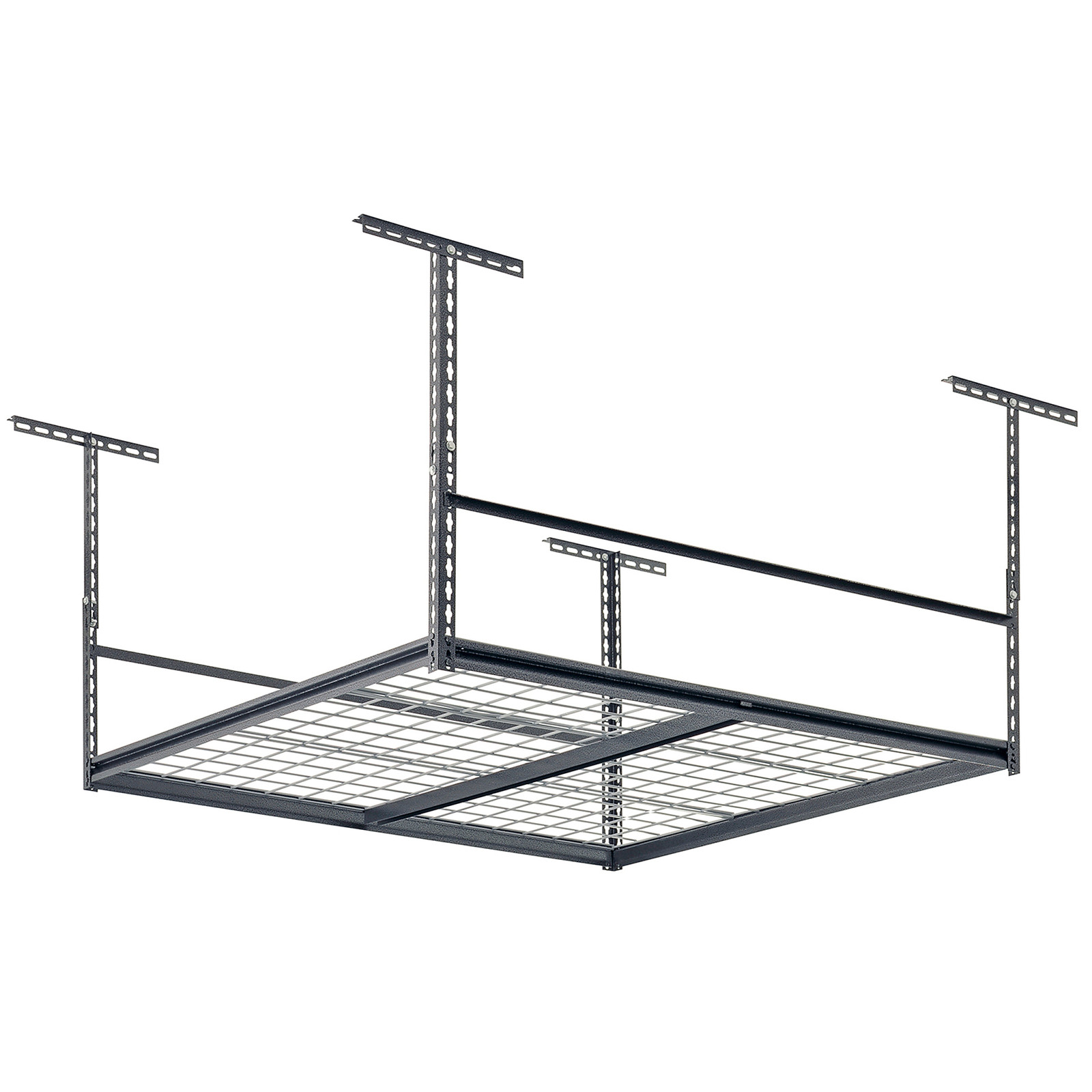 Edsal Muscle Rack, Silver Adjustable Overhead Storage Rack, 47in. x 47in.,
