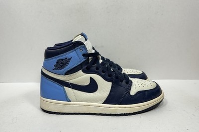 Jordan 1 Retro OG High Obsidian UNC 2019 555088-140 Men s Size 8 Shoes