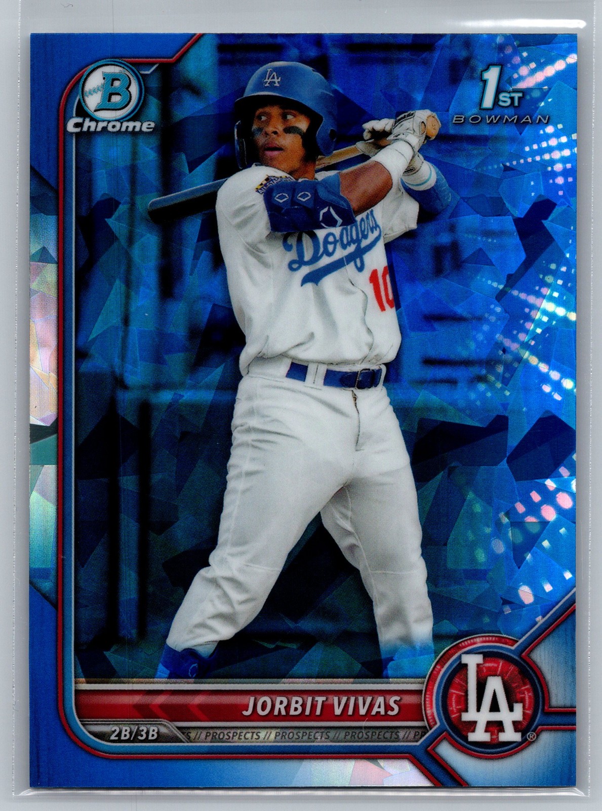 2022 Bowman Sapphire Edition #BCP-24 Jorbit Vivas 1st Bowman