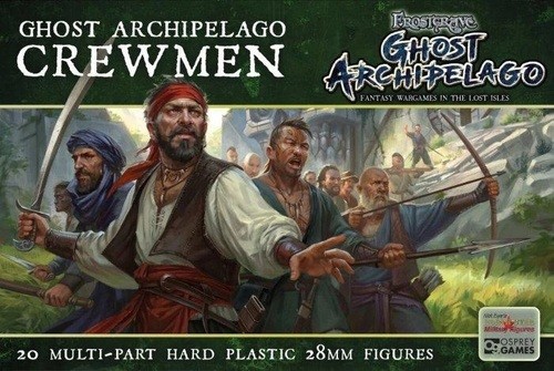 Frostgrave Ghost Archipelago Crewmen 20 Multi-part 28mm Plastic Miniatures