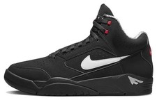 Nike Air Flight Lite Ii Mid Black White Varsity Red DQ7687-003 Men's