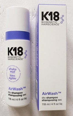 K18 Air Wash Trockenshampoo ~ aerosolfrei ~ Haarfrischer ~ 118 ml ~ NEU