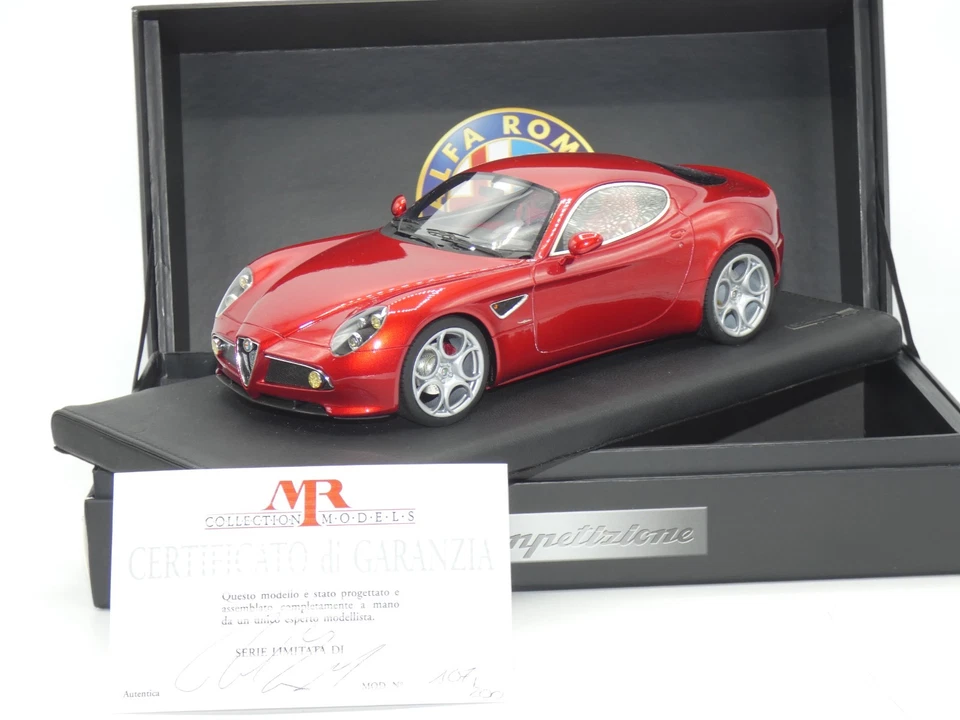 MR Collection Alfa Romeo 8 C competizione - serie limitata 107/200 scala 1/18 - Immagine 2 di 4