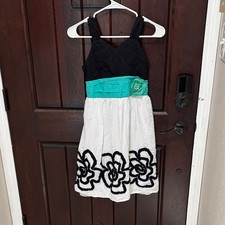 Sequin Hearts Girl's Dress 14