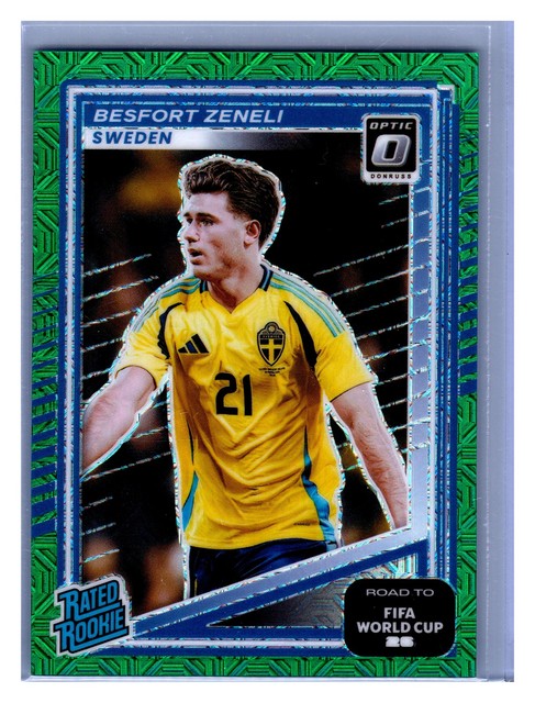 2025-26 Panini Optic Prizm Besfort Zeneli #242 39/49