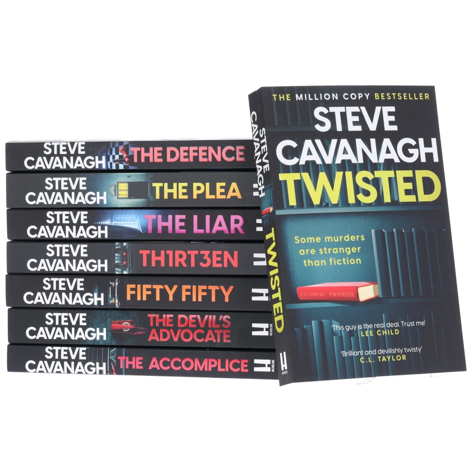 Eddie Flynn Series 8 Books Collection Set By Steve Cavanagh, Paperback NEW - Image 2