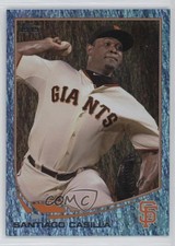 2013 Topps Sapphire Blue 7/25 Santiago Casilla #333 0b0