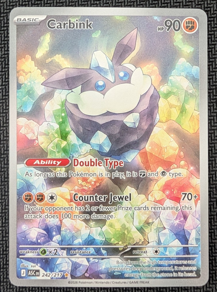 Pokemon - Carbink IR 242/217 - 2026 ME: Ascended Heroes - NM