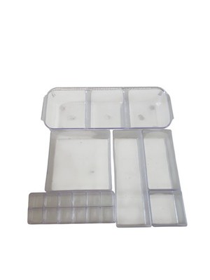 Acryl Make-up Würfel Lippenstift Halter Aufbewahrung Schublade Organizer Kosmetik