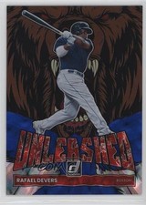 2022 Panini Donruss Unleashed Blue 132/249 Rafael Devers #UL-9 16az