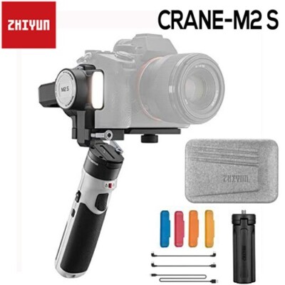 ZHIYUN Crane M2S Official Gimbal für Kamera und Smartphone 3-Achsen Stabilisator